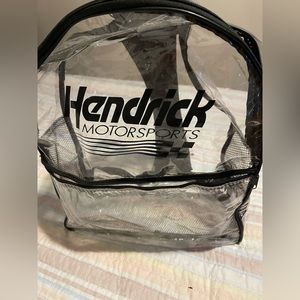 Nascar clear Hendrick backpack